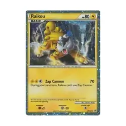 Pokemon HGSS Promos Raikou (HR) #HGSS19 (Holo) EX - Image 1
