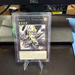 Yugioh! Number C39: Utopia Ray - KICO-EN045 - Rare - Free Ship - Image 1