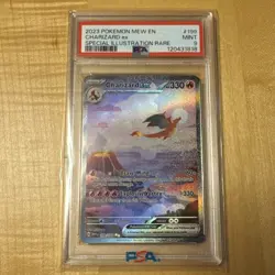 Pokemon Card Charizard ex 199/165 Sv: Scarlet & Violet 151 Holo - PSA 9 Mint! - Image 1
