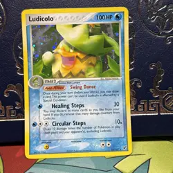 Ludicolo Holo Rare 10/107 NM Pokemon Card EX Deoxys Near Mint - Image 2