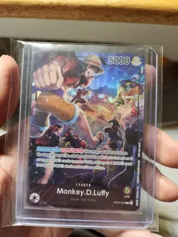 Monkey.D.Luffy (PSA Magazine) OP05-060 One Piece Promotion Cards Foil - Image 1