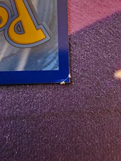 Gossifleur 014/072 Shining Fates Square Cut "Hanging Chad" Error Pokemon Card LP - Image 4
