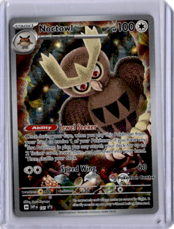 Noctowl - (Pokemon Center Exclusive) Promo Holo SV: Scarlet & Violet Promo Cards - Image 1