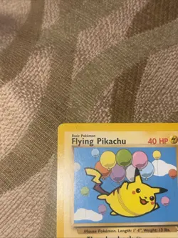 Pokemon Card - Flying Pikachu Black Star Promo #25 - Image 2