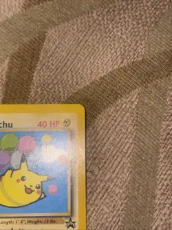 Pokemon Card - Flying Pikachu Black Star Promo #25 - Image 3