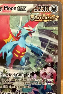 Roaring Moon Ex 251/182 SV: Paradox Rift SIR Pokemon TCG Card - Image 4
