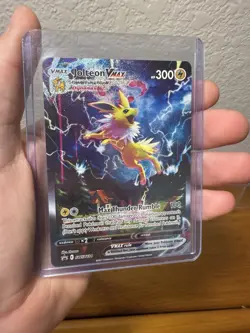 Pokemon TCG Jolteon VMAX SWSH184 SWSH: Sword & Shield Promo Cards Holo NM - Image 4