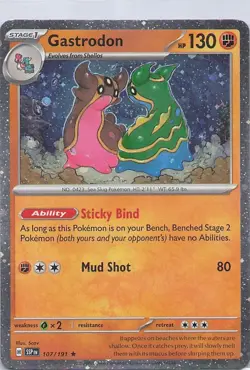 Gastrodon - (Cosmos Holo) Promo Miscellaneous Cards & Products 107/191 NM - Image 1