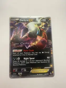 NM Darkrai EX Igor Costa 2012 World Championships Decks Pokemon card 63/108 - Image 1