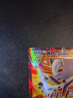 M Mewtwo EX Full Art Holo Card 160/162 Breakthrough Series Pokemon TCG EXCELLENT - Image 2