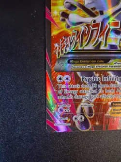 M Mewtwo EX Full Art Holo Card 160/162 Breakthrough Series Pokemon TCG EXCELLENT - Image 4