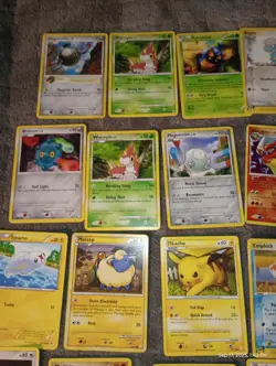 Lot of 30 Pokemon Cards 2007/2011 From Boostler Packs Pikachu! Black Star Card 6 - Image 2