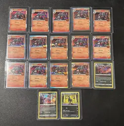 Pokemon TCG Houndoom Lot: 17 Card Lot - Image 1