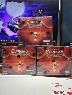 Booster Box Cuphead In Out Of The Cards-Tomodachi Press-Dario Moccia- 20 packs - Image 2