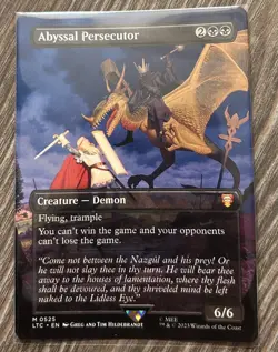 MTG Abyssal Persecutor - Borderless, NM-Mint, Regular - Image 1