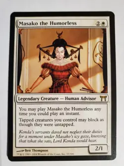 Masako the Humorless Champions of Kamigawa Regular - Image 1