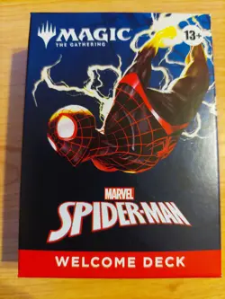 Magic the Gathering: Spiderman Welcome Deck (Green) - Near Mint NM - Image 1