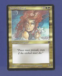 1994 Magic the Gathering - Jasmine Boreal - Summon Legends - Legends MTG - Image 1