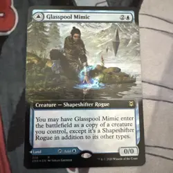 Glasspool Mimic (Extended Art) Zendikar Rising Foil - Image 1