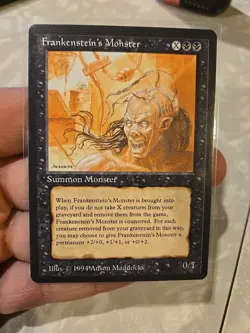 MTG The Dark FRANKENSTEIN'S MONSTER Never Played Check Pics - Image 1