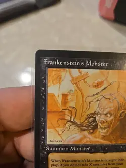 MTG The Dark FRANKENSTEIN'S MONSTER Never Played Check Pics - Image 3