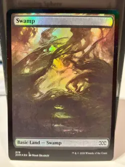 Basic Land X4 Double Masters 2XM LP MTG FOIL - Image 3