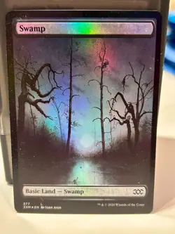 Basic Land X4 Double Masters 2XM LP MTG FOIL - Image 5