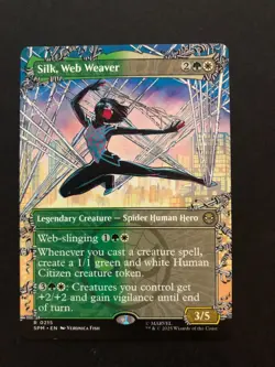 Silk, Web Weaver Showcase Marvel's Spider-Man MTG - Image 1