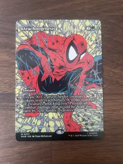 Arachnogenesis (Borderless) Marvel Eternal-Legal Regular - Image 1