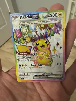 Pokemon TCG - Pikachu EX 219/191 (SSP) - Ultra Rare - NM/MINT - Image 1