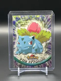 Ivysaur #02 Topps Green Label TV Animation Edition Non Holo Pokemon 1999 - Image 1