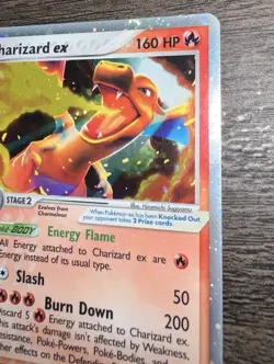 Pokemon Charizard ex 105/112 (2004) -Ultra Rare - Fire Red & Leaf Green Holo - Image 5