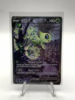 Pokemon TCG Celebi V (Alternate Full Art) 245/264 Fusion Strike Holo MINT - Image 1