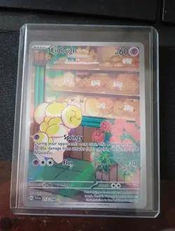 Pokemon TCG Fidough Scarlet & Violet Base Set Holo Illustration Rare - Image 1