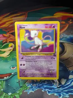 Mew Pokemon TCG 2000 Movie Promo Regular Black Star #8 - Image 1