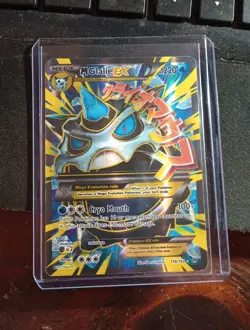 Pokemon TCG 2015 XY BREAKThrough Mega Glalie EX 156/162 Full Art Holo Rare - Image 1