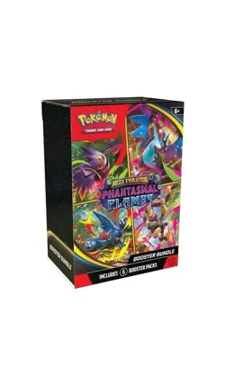 PRESALE Pokemon Mega Evolution Phantasmal Flames Booster Bundle (6 Packs) - Image 1