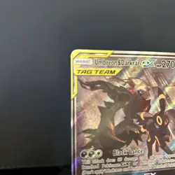 Pokemon TCG Umbreon & Darkrai Tag Team GX SM241 Promo Near Mint Condition - Image 2