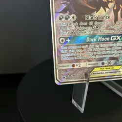 Pokemon TCG Umbreon & Darkrai Tag Team GX SM241 Promo Near Mint Condition - Image 5