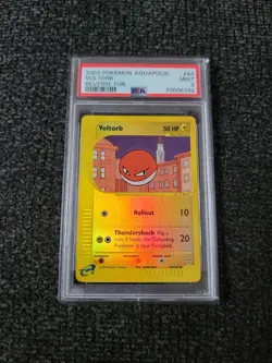 Pokemon Aquapolis Set Reverse Holo Voltorb eReader 64/147 - PSA 9! PK608 - Image 1