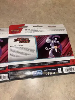 Pokemon TCG Destined Rivals 3 Pack Blister (Lot Of 2) Kangaskhan & Zebstrika NEW - Image 3