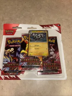 Pokemon TCG Destined Rivals 3 Pack Blister (Lot Of 2) Kangaskhan & Zebstrika NEW - Image 5