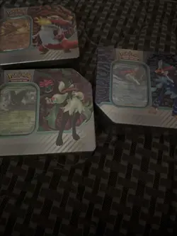 Pokemon Paldea Partners Tin Scarlet & Violet TCG set of 3 NEW FACTORY SEALED - Image 1