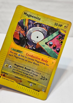 Magnemite 91/147 Reverse Holo Common Aquapolis Pokemon 7484 - Image 4