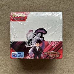 DAMAGED SHRINKWRAP - Pokemon TCG Destined Rivals Booster Box 36 Packs New Sealed - Image 1