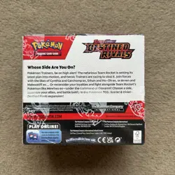 DAMAGED SHRINKWRAP - Pokemon TCG Destined Rivals Booster Box 36 Packs New Sealed - Image 5