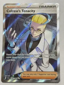 Pokemon TCG Colress's Tenacity 087/064 S&V Shrouded Fable Ultra Rare NM - Image 1