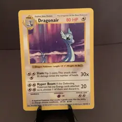Pokemon TCG: Dragonair 18/102 Shadowless Non Holo Rare Base Set VTG WOTC LP - Image 1