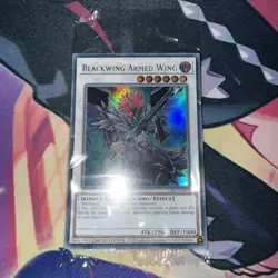 Yu-Gi-Oh Blackwing Armed Wing- LART-EN078 Sealed NM Ultra Lost Art - Image 1