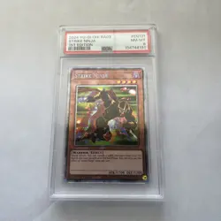 2024 Yu-Gi-Oh! RA03 Strike Ninja 1st Edition Rare #EN131 PSA 8 NM-MT - Image 1